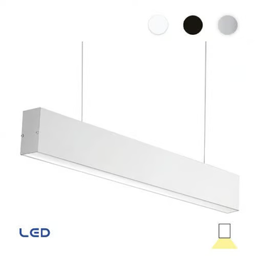 TRIMLESS - Ceiling mounted aluminium linear lighting profile by Terzo Light - view 3